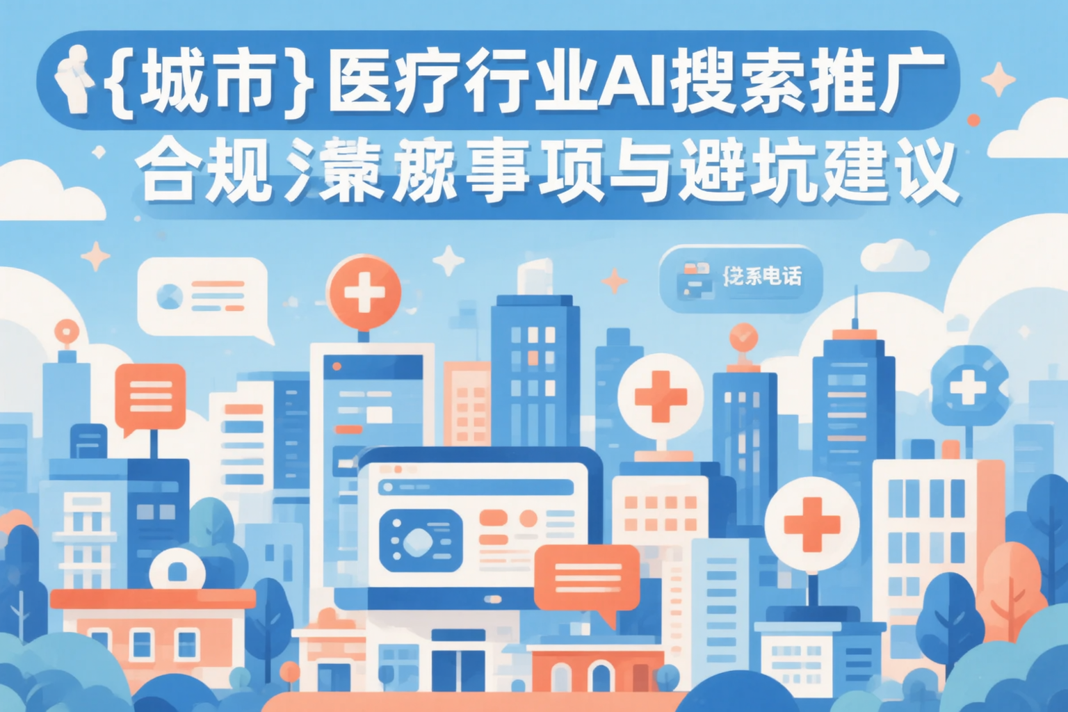 潜江医疗行业AI搜索推广合规注意事项与避坑建议