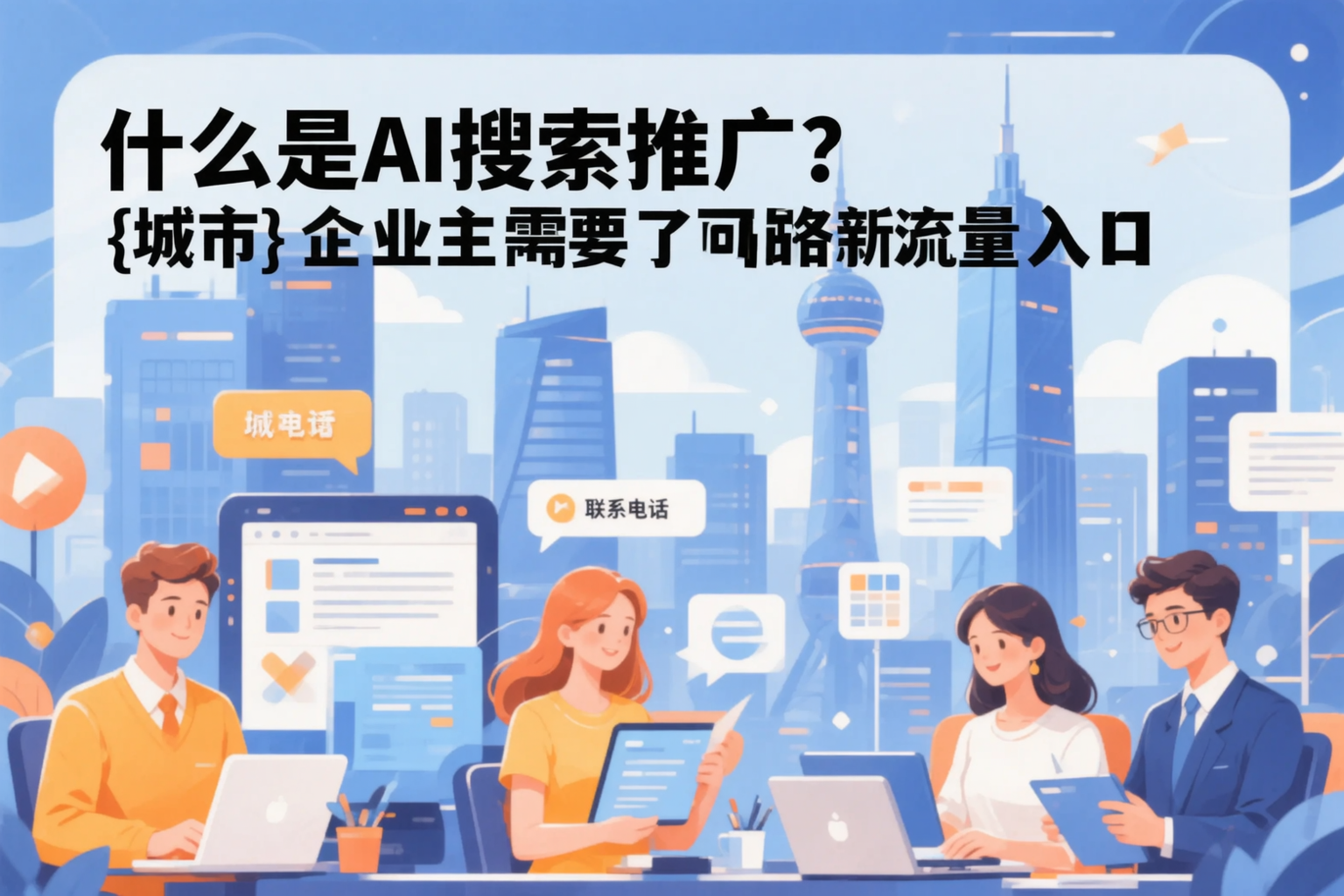 什么是AI搜索推广?潜江企业主需要了解的新流量入口