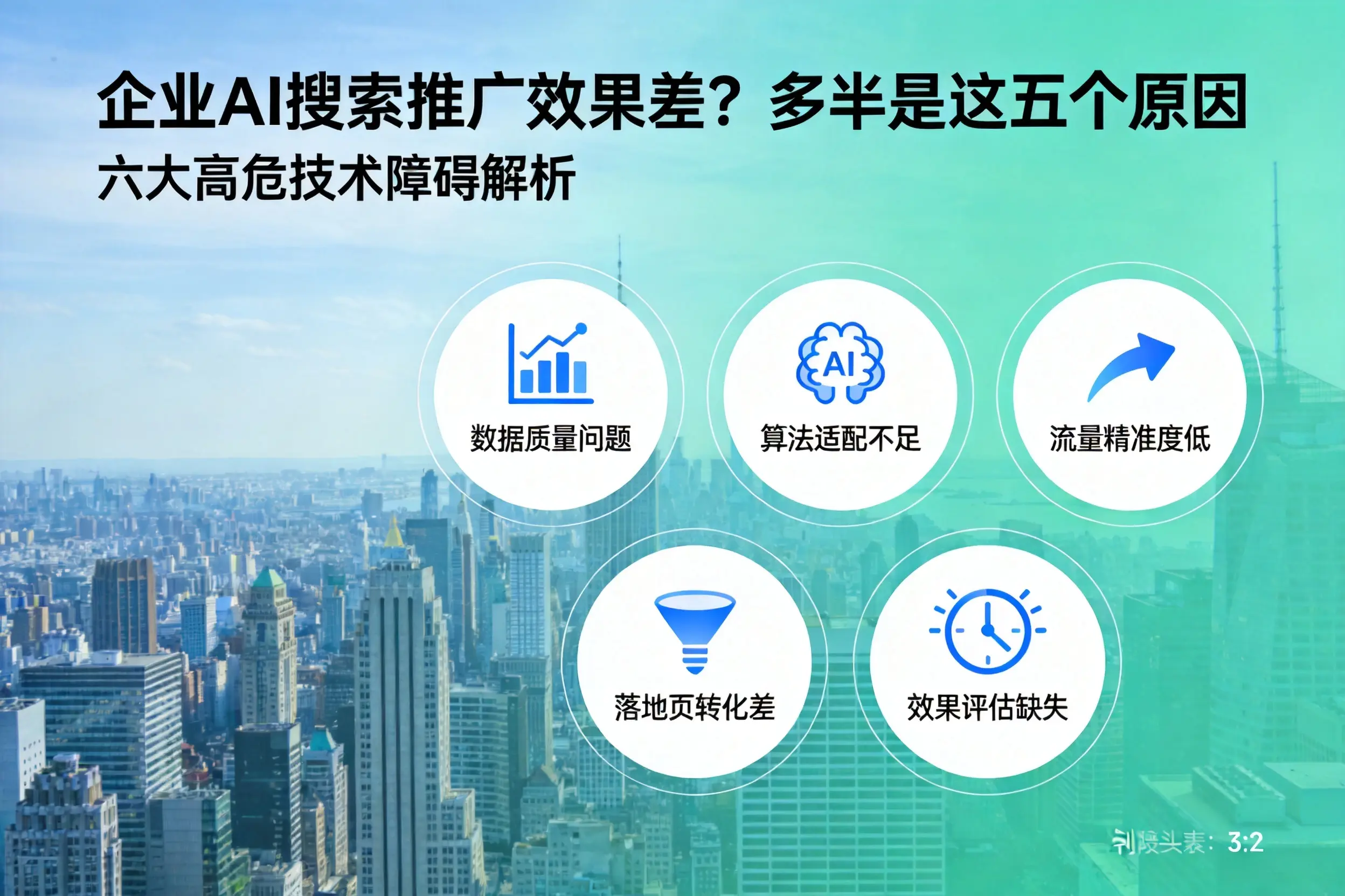 潜江企业AI搜索推广效果差?多半是这五个原因