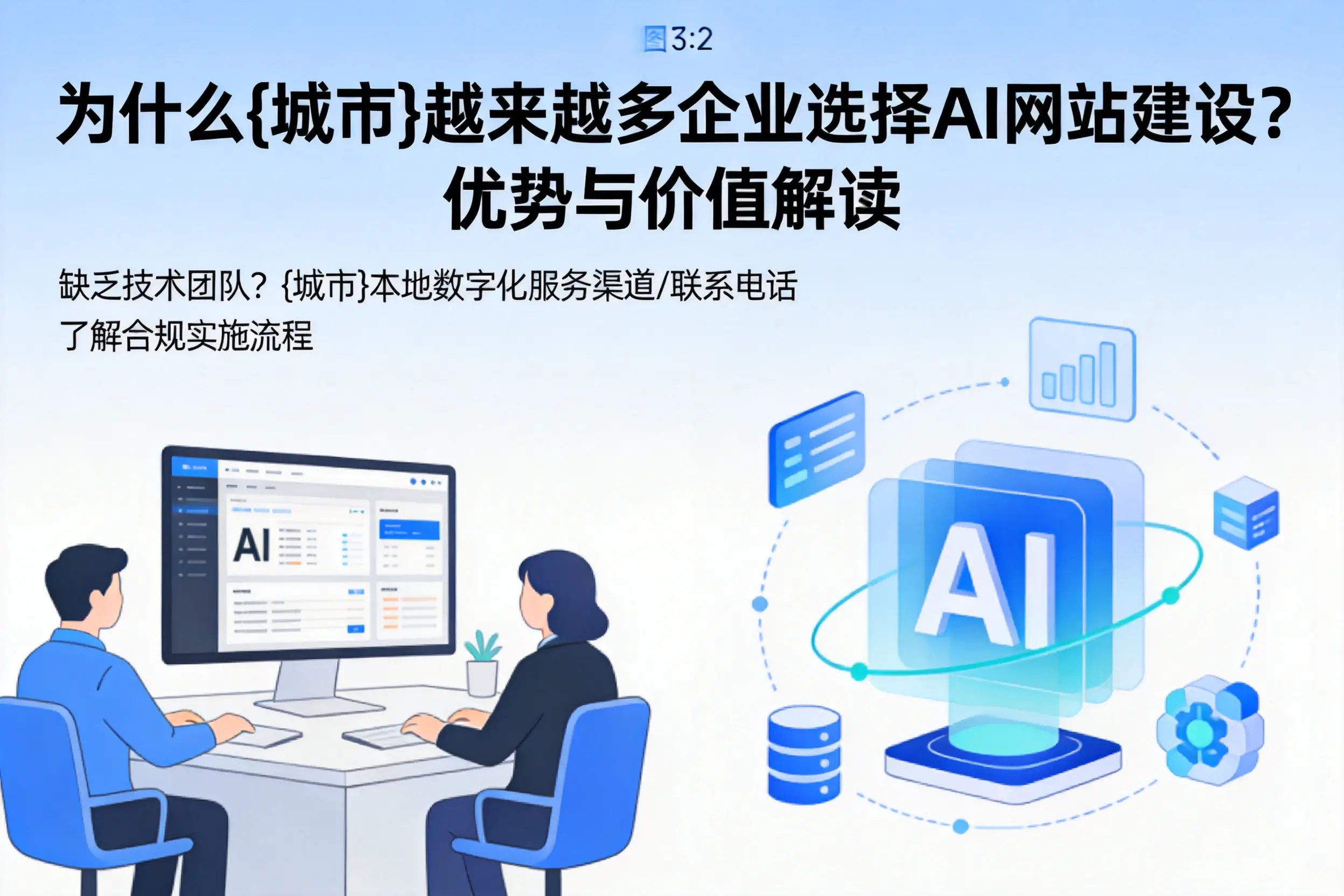 为什么潜江越来越多企业选择AI网站建设?优势与价值解读