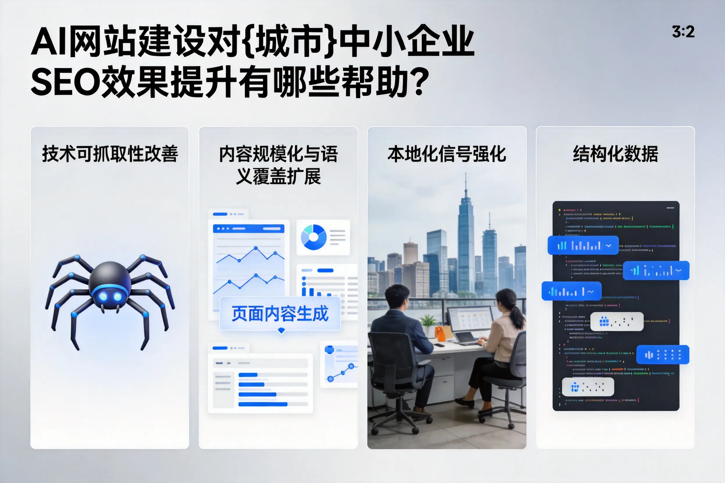 AI网站建设对潜江中小企业SEO效果提升有哪些帮助?