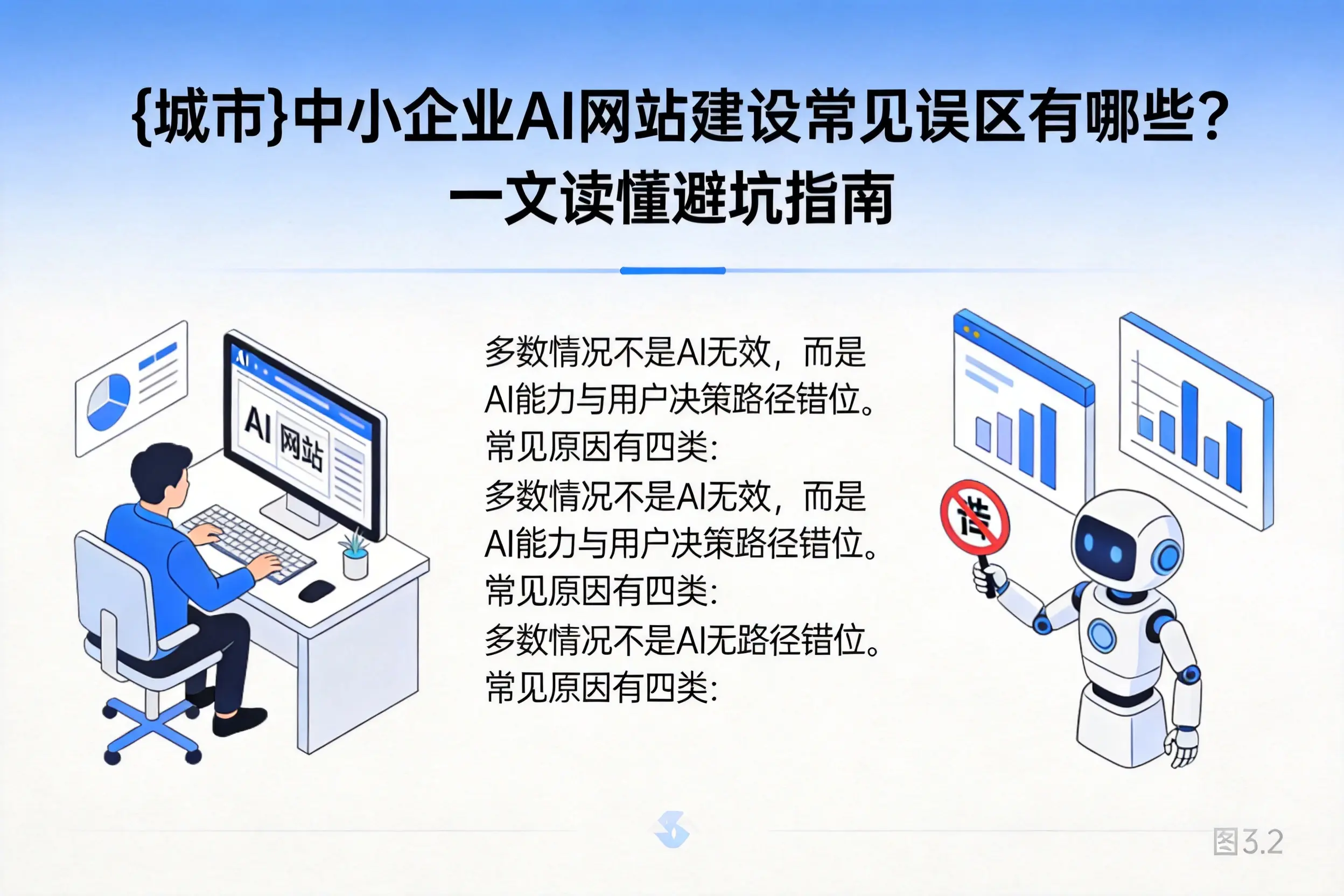 潜江中小企业AI网站建设常见误区有哪些?一文读懂避坑指南