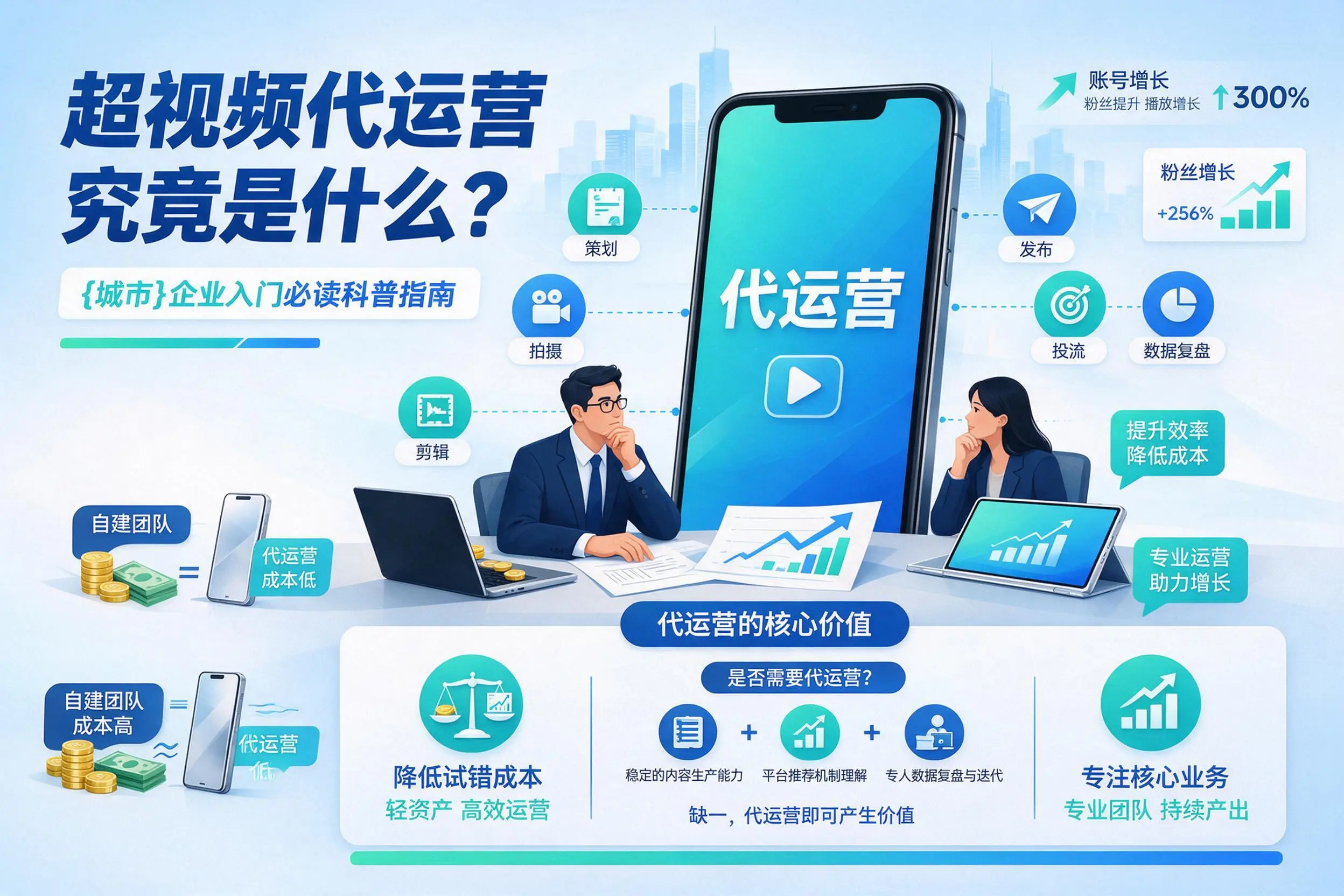 短视频代运营究竟是什么?潜江企业入门必读科普指南