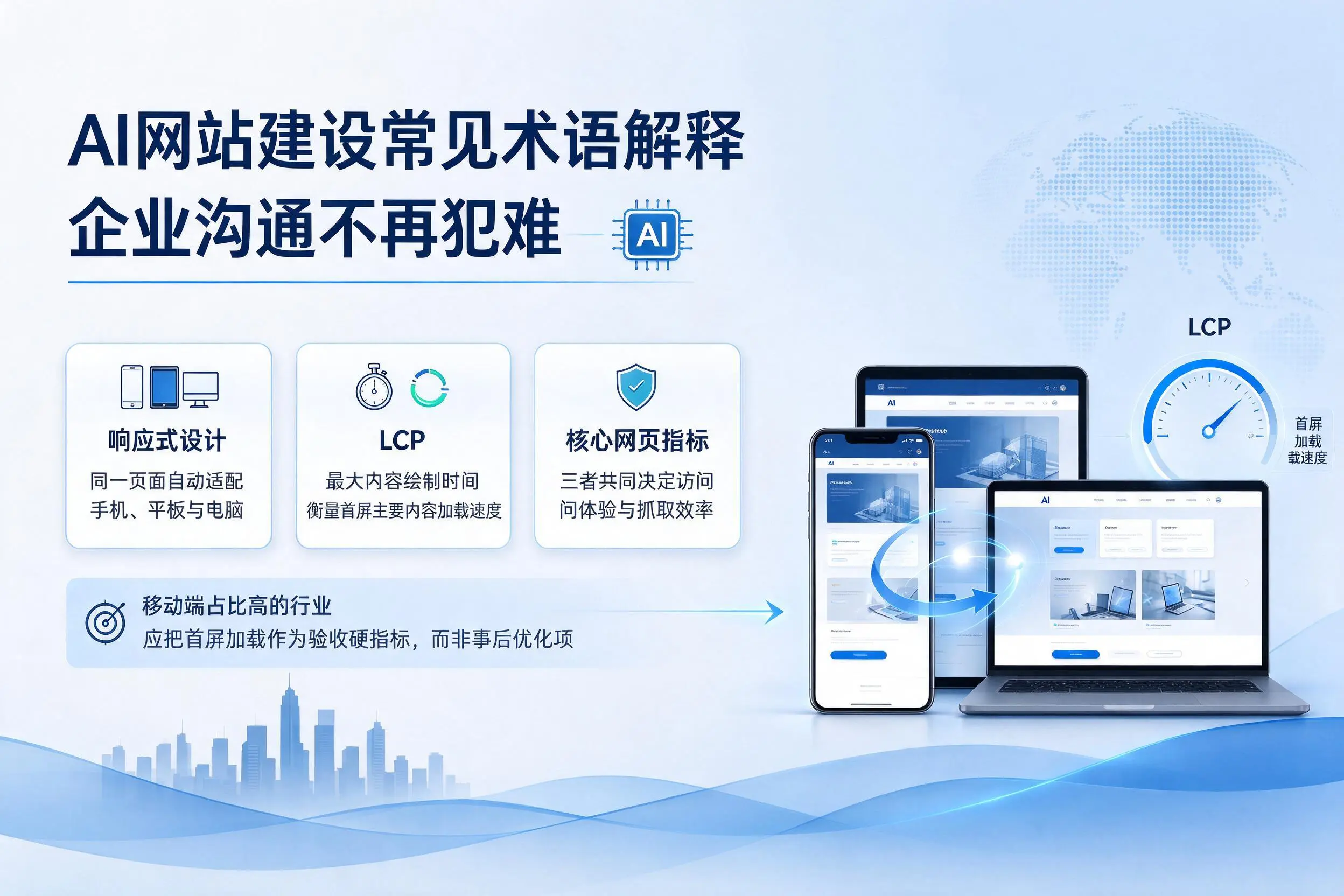 AI网站建设常见术语解释,潜江企业沟通不再犯难