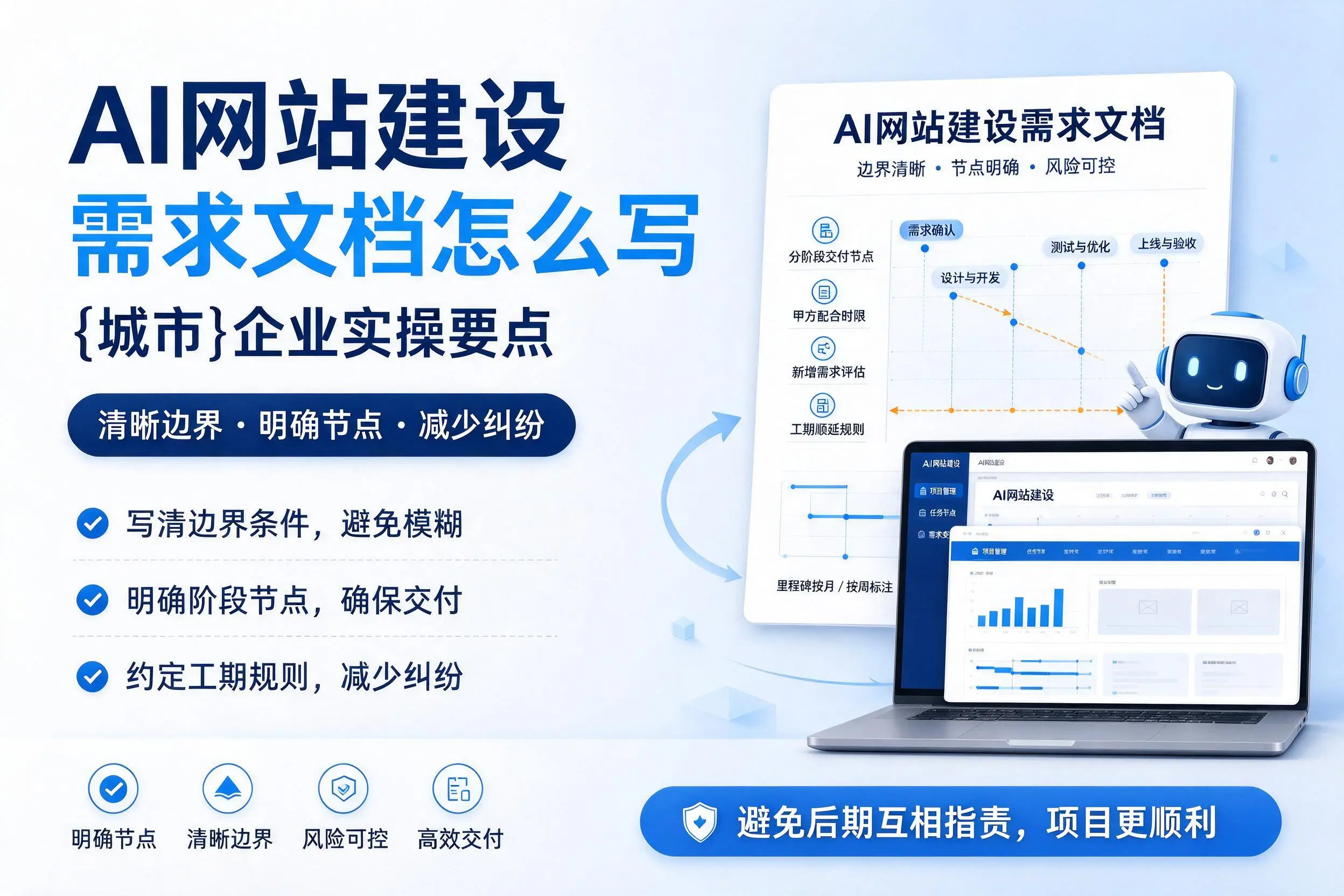 AI网站建设需求文档怎么写,潜江企业实操要点